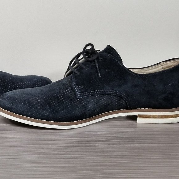 Steve Madden Derby, Black Suede, Womens Size 6.5 / 37 - Picture 6 of 10